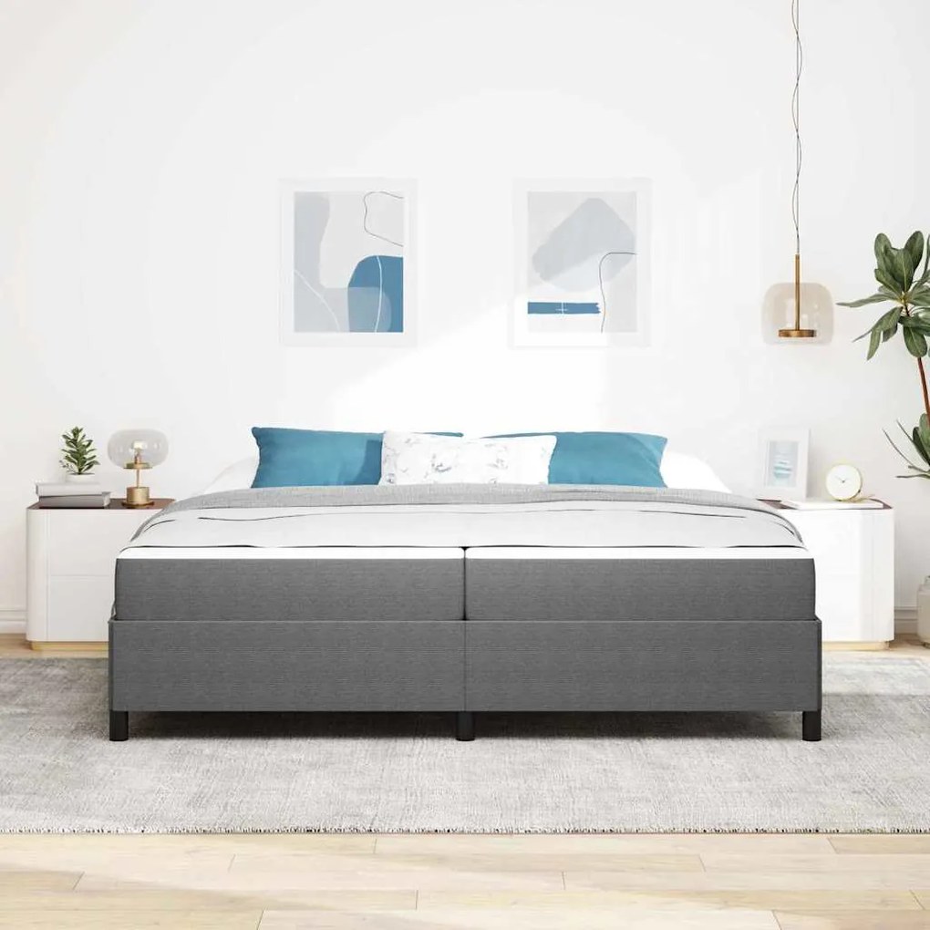 Estrutura da Cama Outros Cinzento-claro 100 x 200 cm