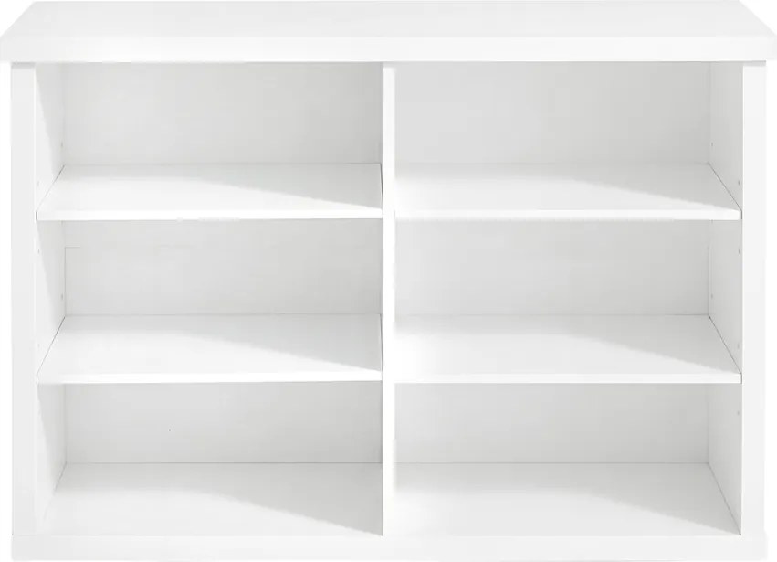 Sapateira com 6 compartimentos 29,5 x 80 x 50 cm Branca