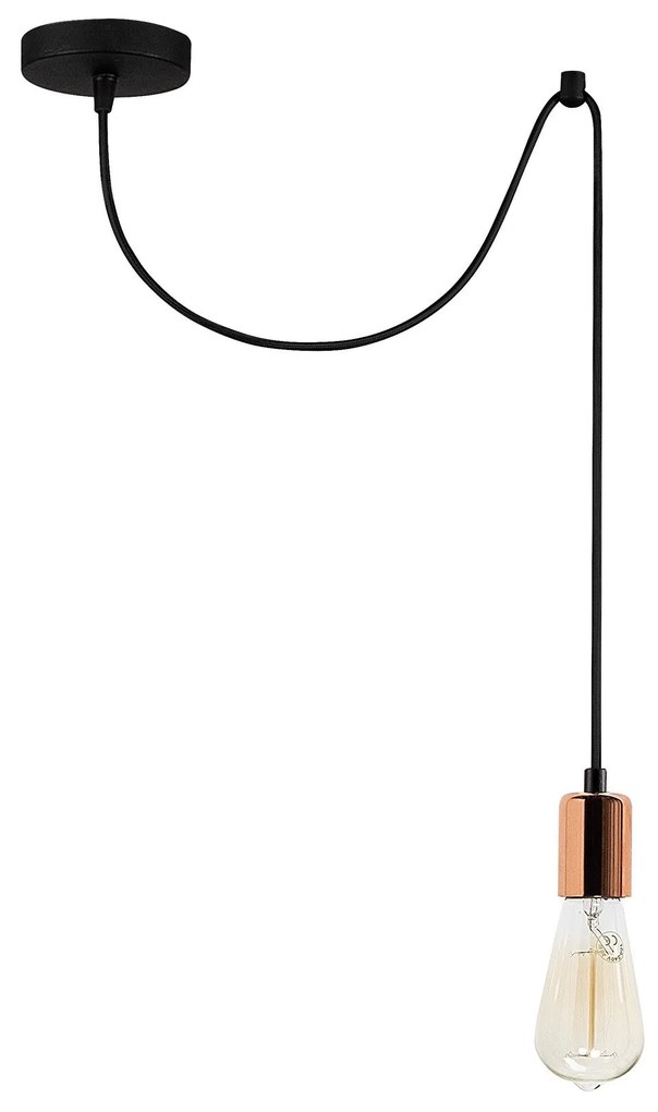 Candeeiro Suspenso Kabluni – Cobre – 51 x 6 cm