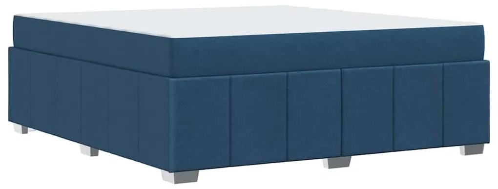 Estrutura da Cama Azul 180 x 200 cm tecido