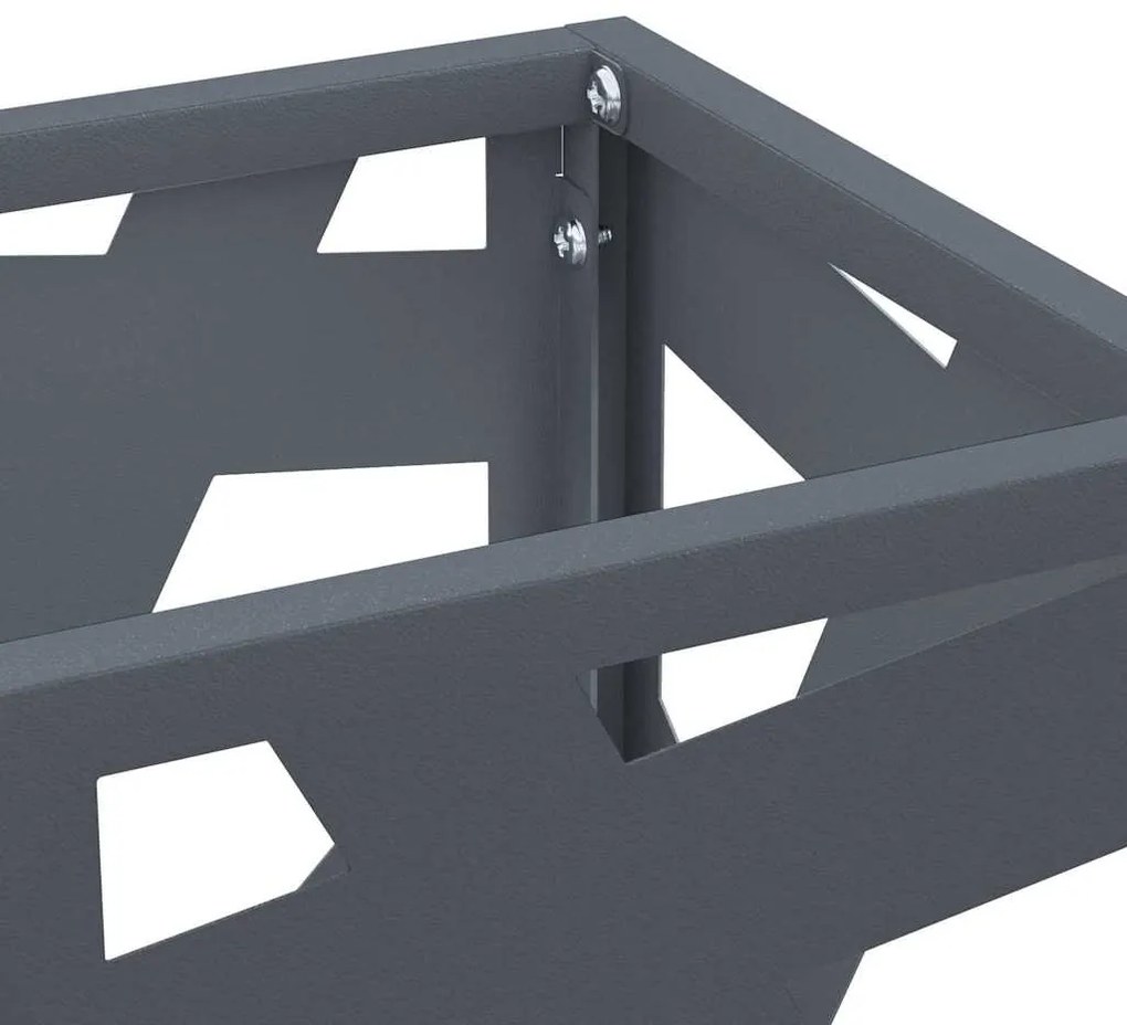 Suporte para Guarda-chuva Antracite Metal Médio Durável