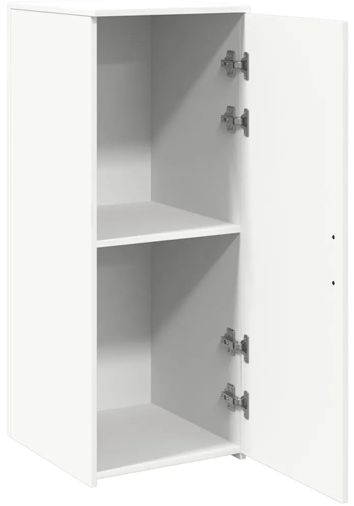 Armário de arrumação 40x45x103,5 cm derivados de madeira branco