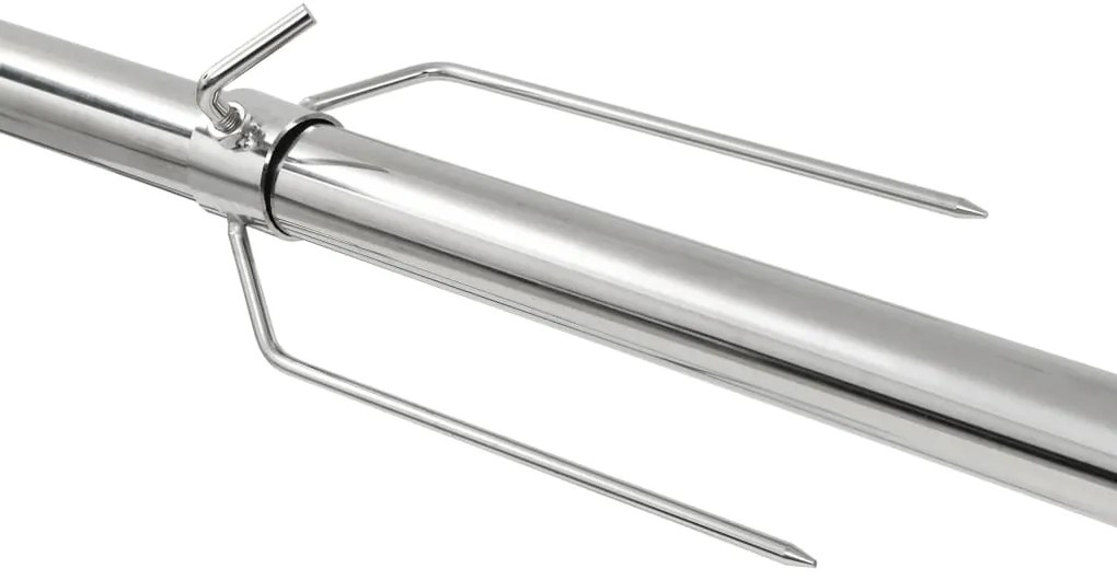 Grelhador automático com motor em aço inoxidável 207x45x81 cm