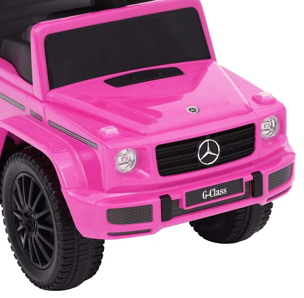 Carro infantil de empurrar Mercedes-Benz G63 rosa