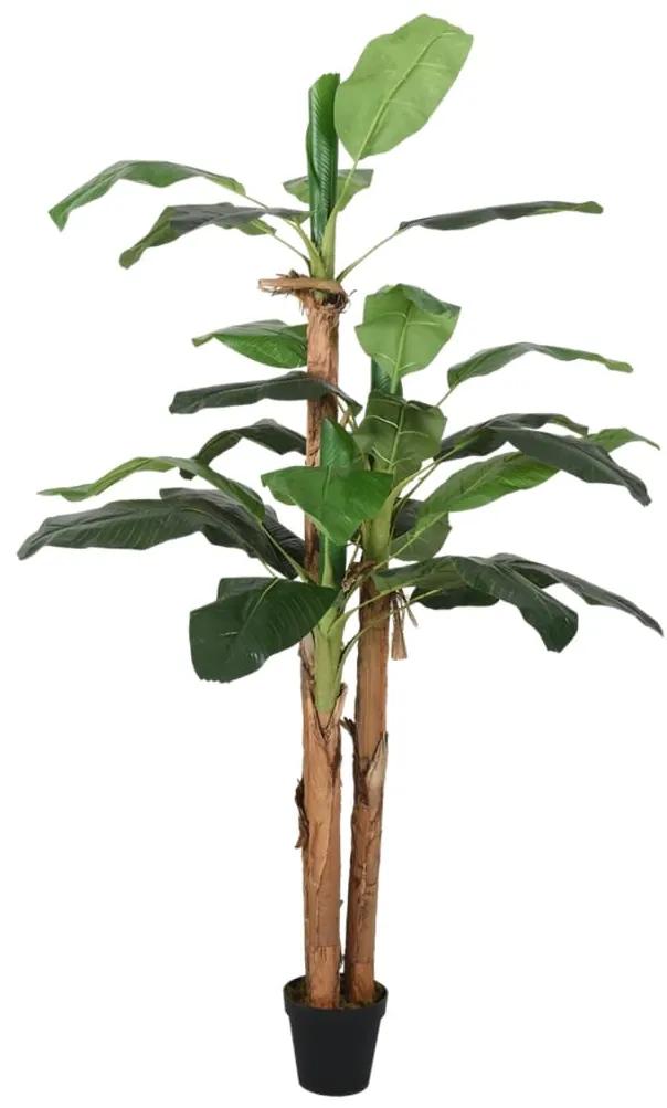 Bananeira artificial 9 folhas 120 cm verde