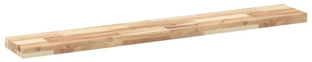 Tampo de mesa retangular 120x20x4 cm madeira de acácia maciça
