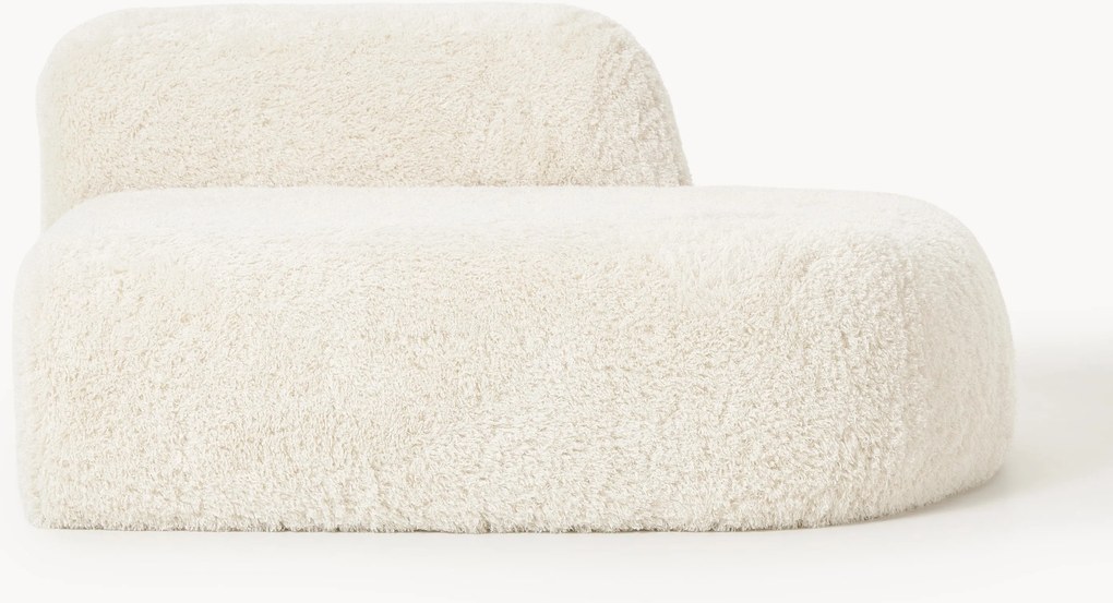 Módulo com chaise longue em teddy Wolke