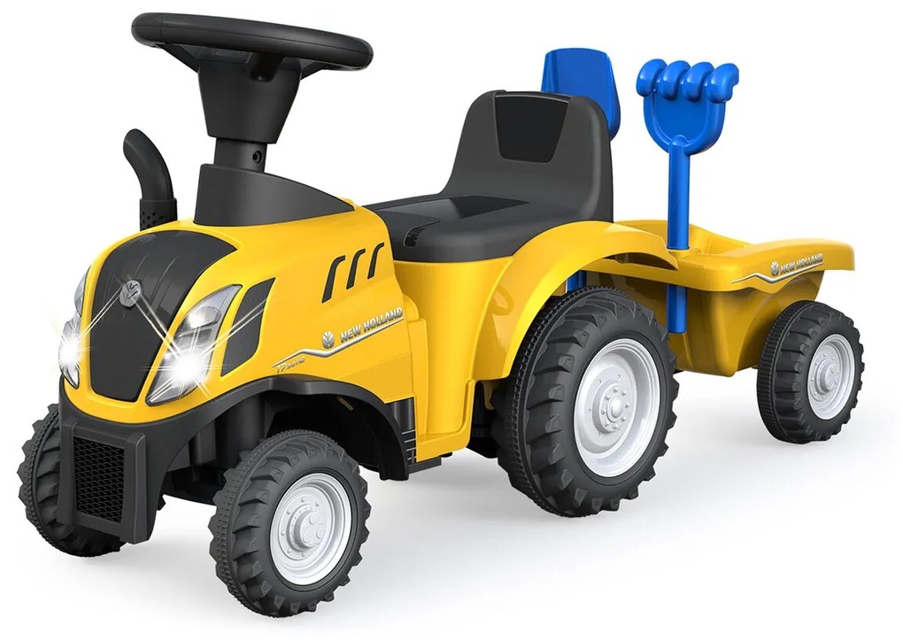 Andarilho Bebés Tractor New Holland T7 Amarelo