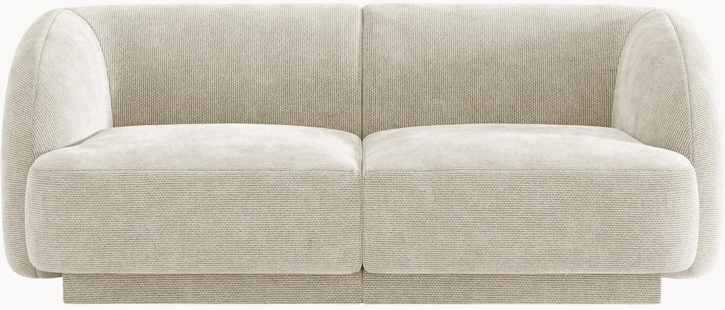 Sofá em chenille Miley (2 lugares), L 180 cm