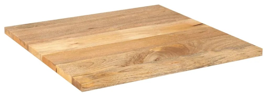 Tampo de mesa quadrado 80x80x3,8 cm mangueira maciça
