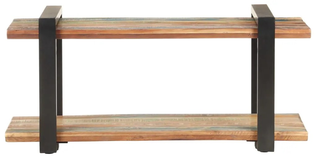 Móvel de TV 90x40x40 cm madeira recuperada maciça