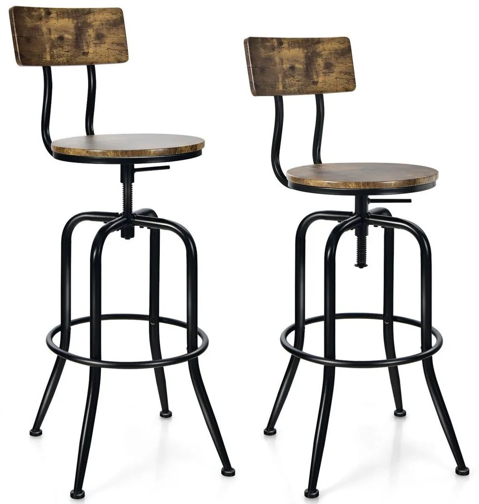 Banco de piano com almofada acolchoada para casa marrom