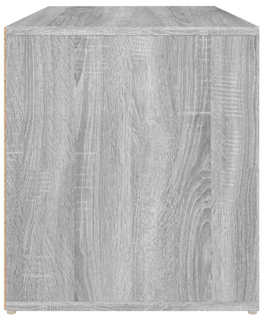 Banco corredor 80x40x45 cm derivados de madeira cinzento sonoma