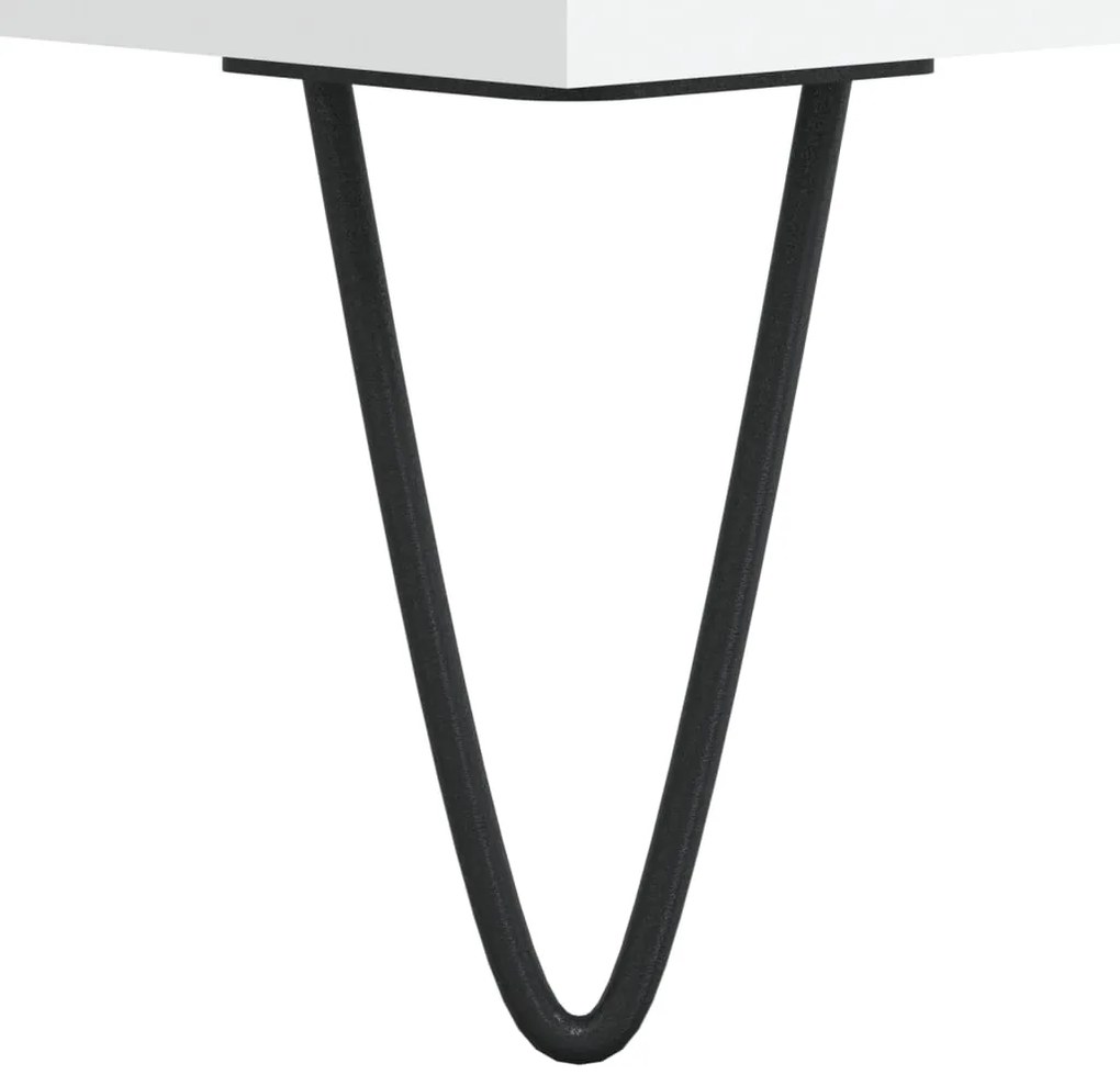 Móvel de TV 150x36x30 cm derivados de madeira branco