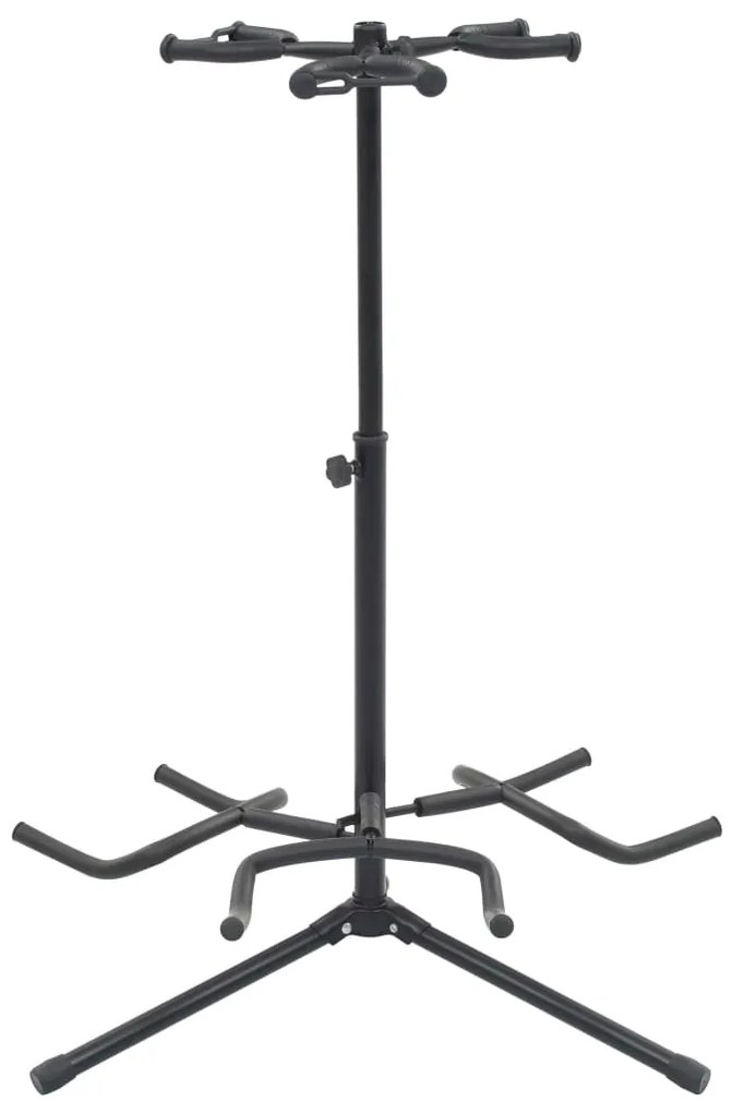 70075 vidaXL Suporte para guitarra aço preto