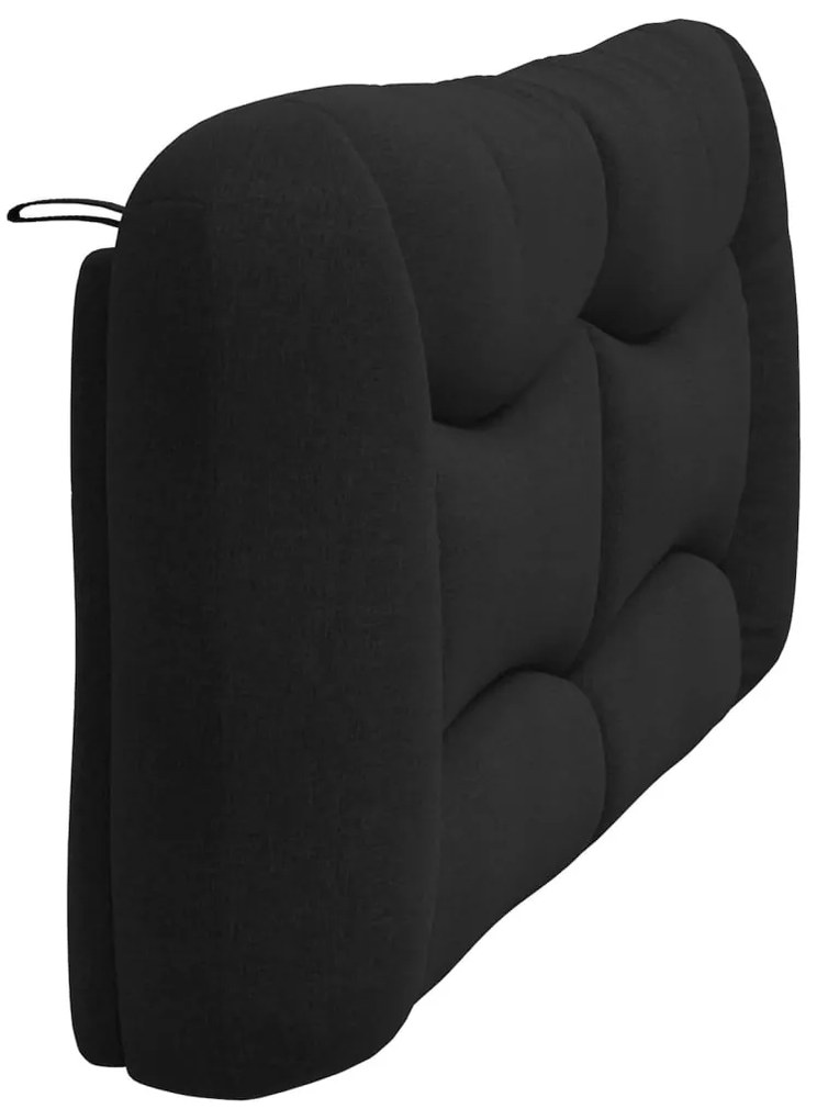Almofadão de cabeceira 180 cm tecido preto