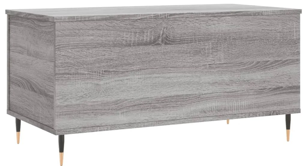 Mesa de centro 90x44,5x45 cm derivados de madeira cinza sonoma