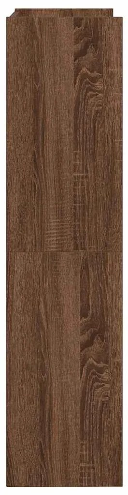 Sapateira 60x25x100 cm derivados de madeira carvalho castanho