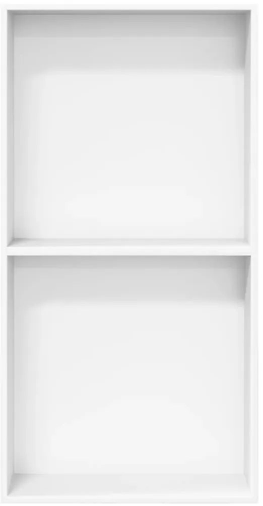 Nicho parede p/ duche 32x62x9 cm aço inoxidável branco mate