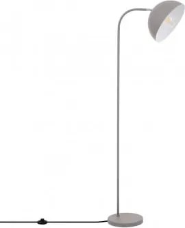 Candeeiro De Pé Em Alumínio Nura Cinza - Sklum