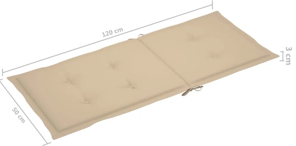 Cadeiras de jardim dobráveis c/ almofadões 6 pcs acácia maciça