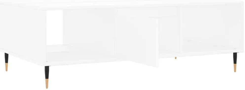 Mesa de centro 104x60x35 cm derivados de madeira branco