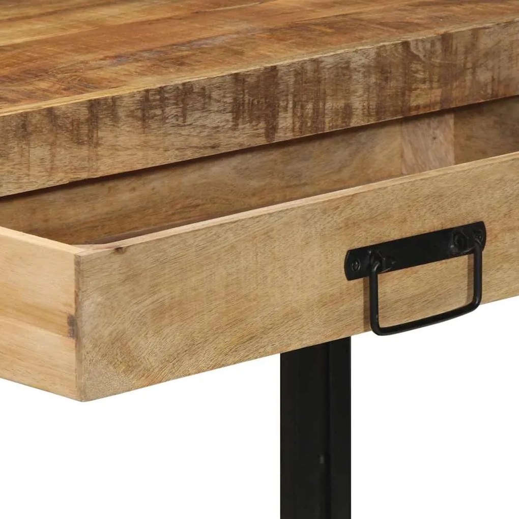 Mesa de Console vidaXL 120x33x75 cm Madeira de Mangueira Sólida