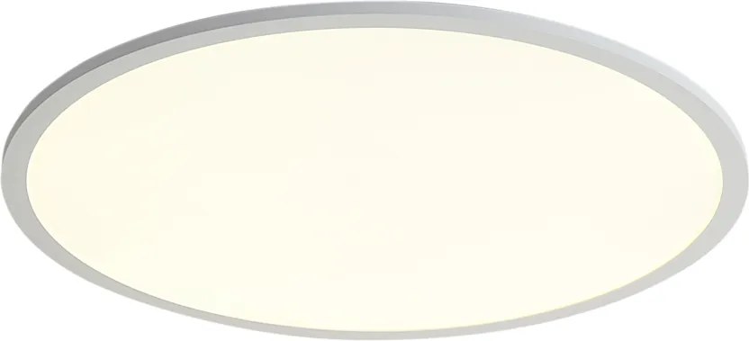 Painel LED inteligente branco 60cm incl. LED Dim to Warm com controlo remoto - Knob