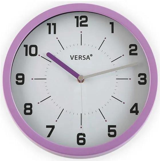 Relógio de Parede (4,5 x 30,4 x 30,4 cm) Roxo