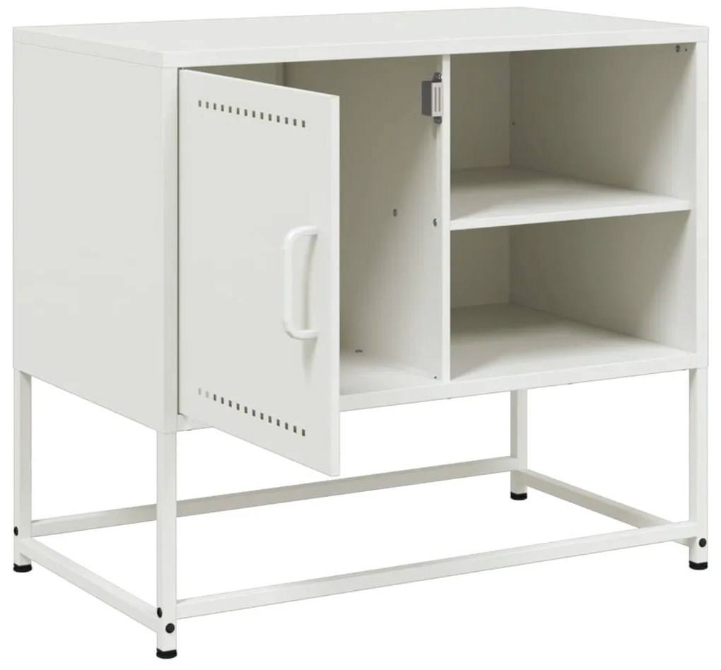 Móvel de TV 100,5x39x60,5 aço verde azeitona