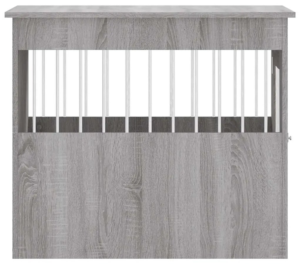 Móvel casota para cão 55x80x68 derivados madeira cinza sonoma