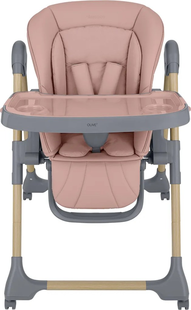 Cadeira refeição de bebé Olive 2 cor Rosa