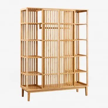 Armário Aberto Em Bambu Albin Bambu - Sklum