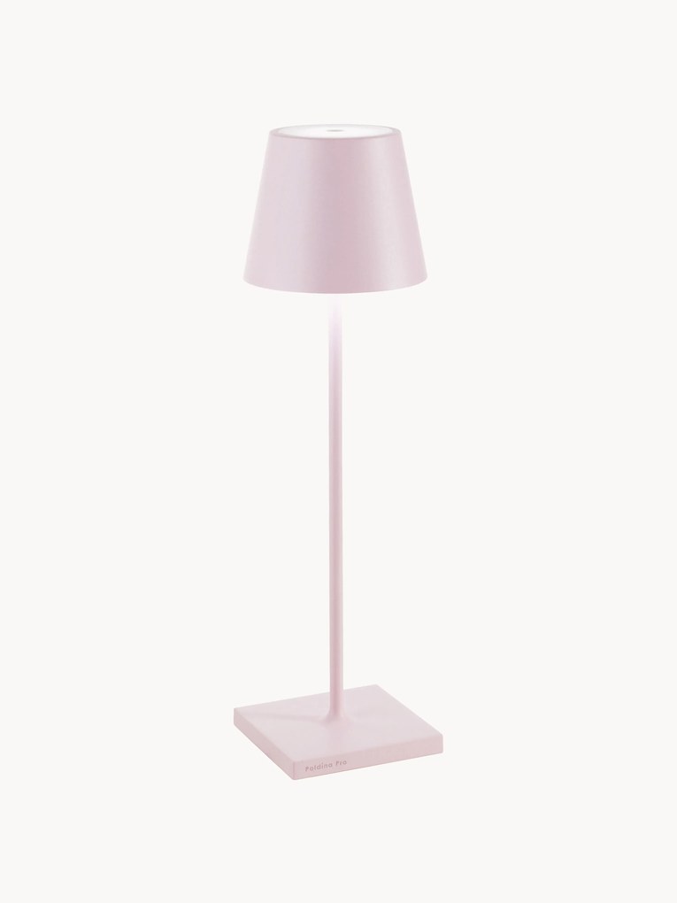 Candeeiro de mesa LED portátil e regulável Poldina