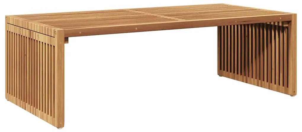 Mesa Lateral do Jardim 110x55x35,5 cm Madeira Maciça Teca