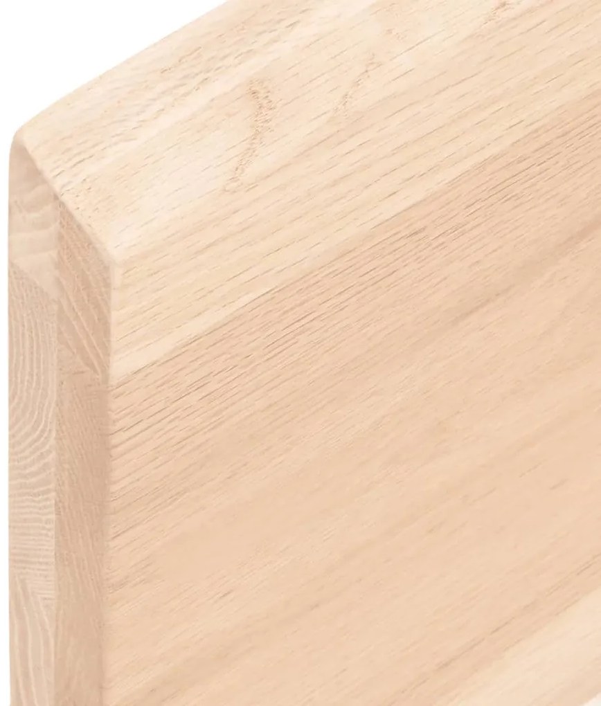 Prateleira de parede 60x30x(2-4) cm carvalho maciço não tratado
