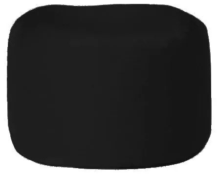Puff de Jardim Square Pouf – Preto – 45x45x45 cm | Tribo Home