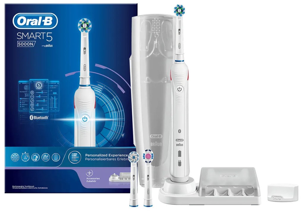 Escova de Dentes Elétrica Oral-B Smart 5 5000N White