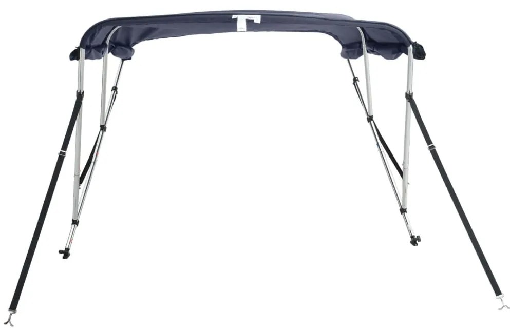 Toldo de 3 arcos Bimini c/ paredes laterais 183x(137-152)x137cm