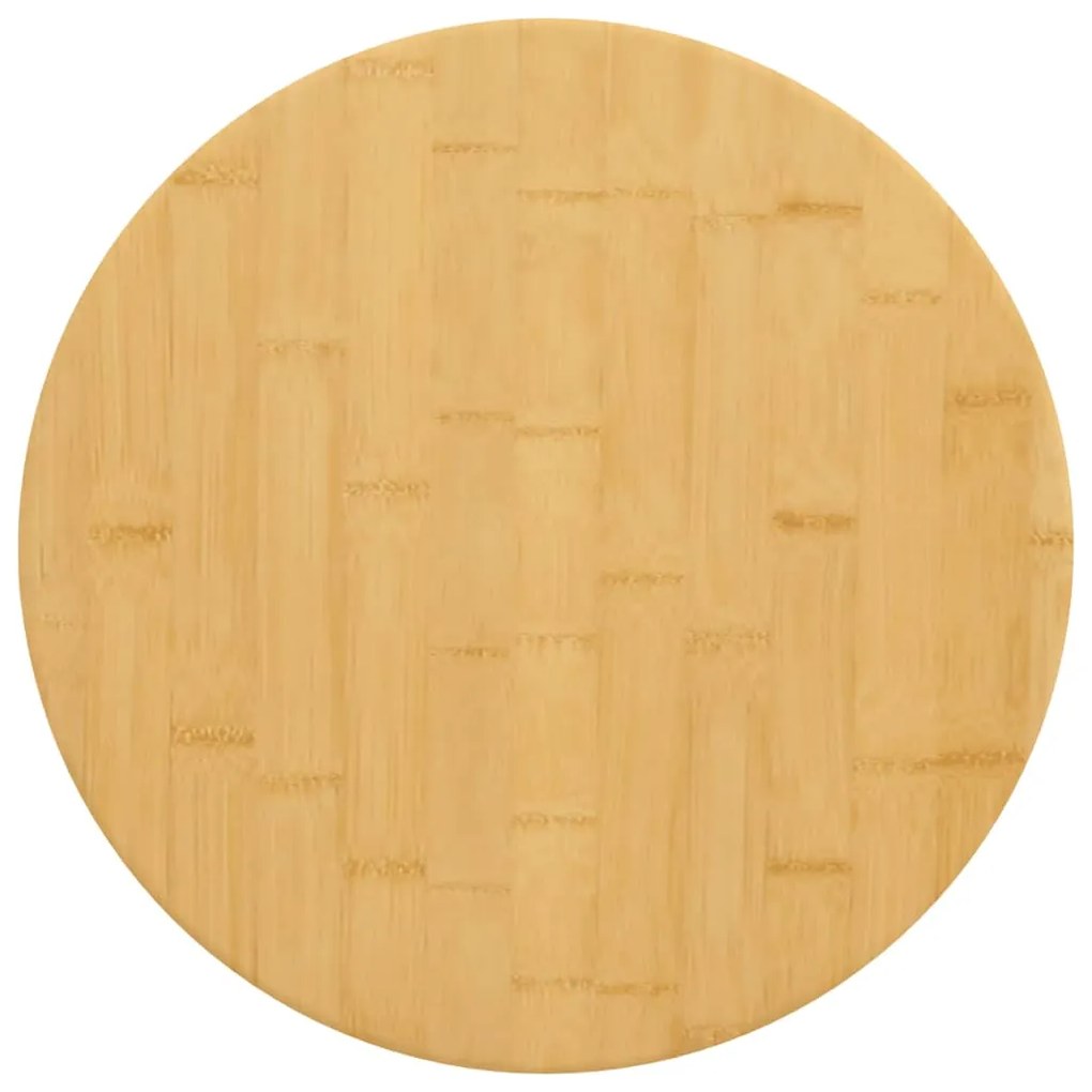 Tampo de mesa Ø50x1,5 cm bambu