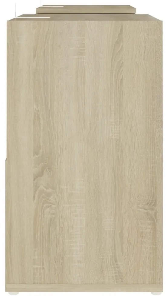 Móvel de TV 104x30x52 cm derivados de madeira carvalho sonoma