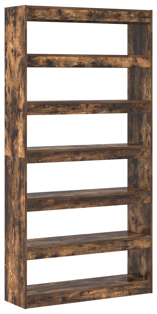 Estante Castanha Castanho Madeira composta 100 x 30 x 198 cm