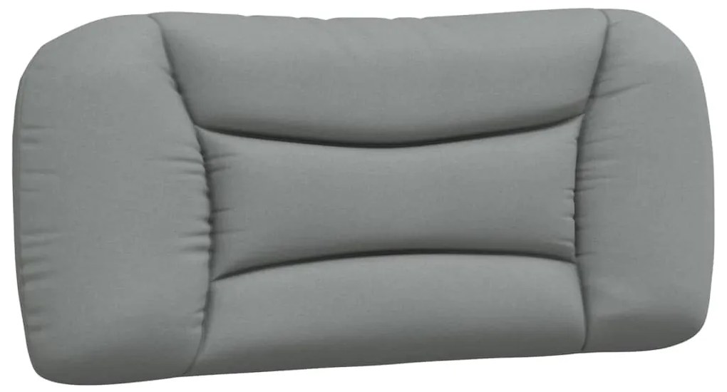 Estrutura de cama com LED sem colchão 90x200 cm tecido