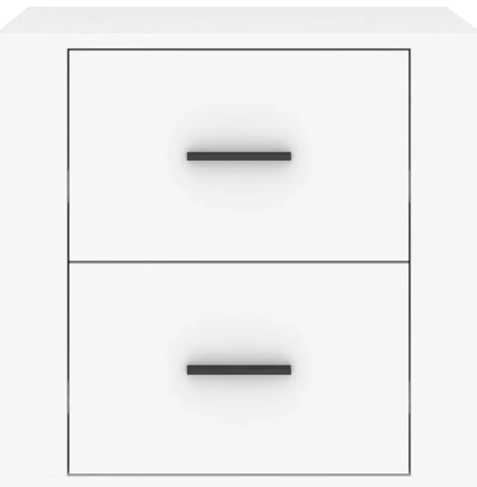 Mesa de cabeceira 50x39x47 cm branco