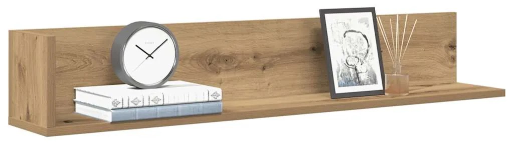 vidaXL Prateleiras de parede 2pcs derivados madeira carvalho artisiano