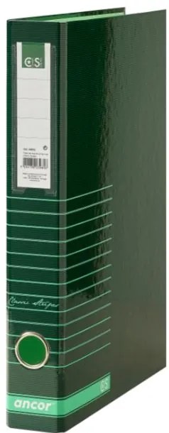 Pasta Arquivo Ancor Lombada Estreita Classico Verde Riscas 4005 Classic Stripes