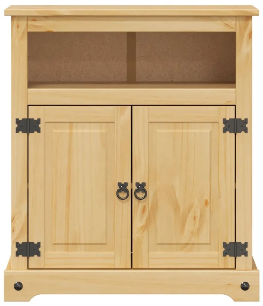 Móvel de WC Corona 70x33x80 cm madeira de pinho maciça