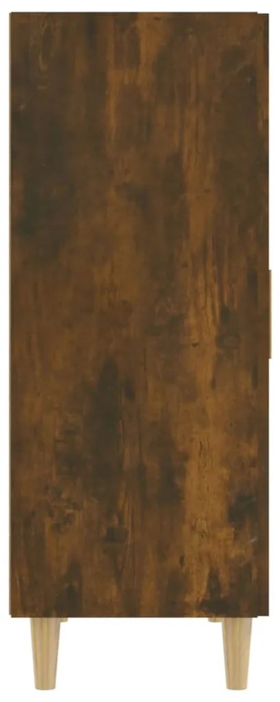 Aparador 70x34x90 cm madeira processada cor carvalho fumado