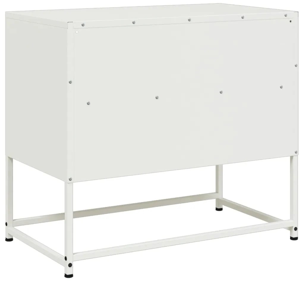 Móvel de TV 68x39x60,5 cm aço branco