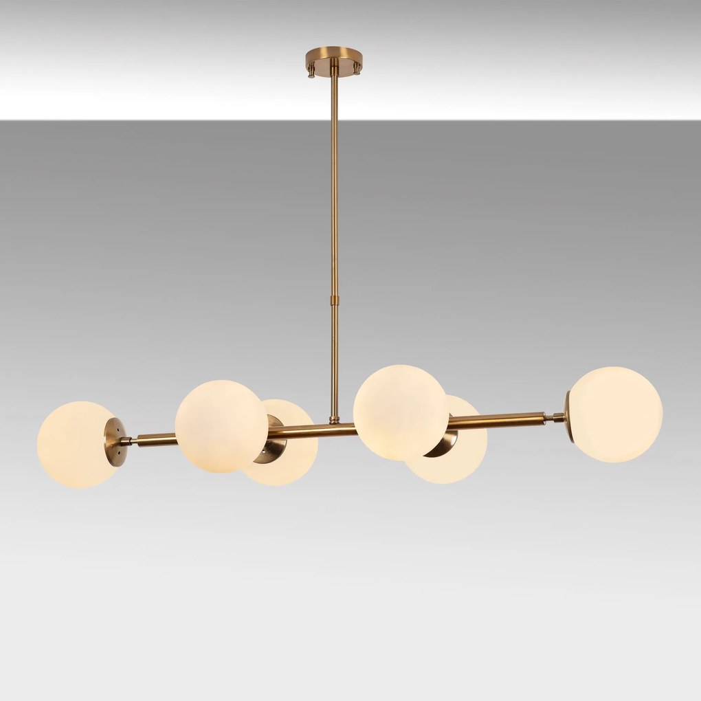 Candeeiro de Teto Fazli – Vintage – 110 x 40 x 35-66 cm